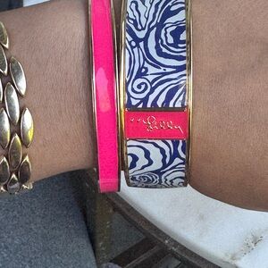 Lilly pulitzer bangle set